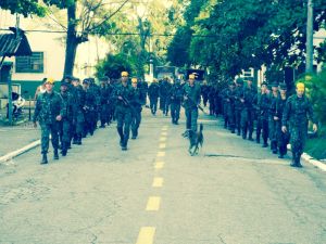 Marcha Operacional dos Soldados Recrutas 8 Km - 24 MAR 17